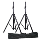 QTX Penta Q15 2760W Bluetooth Vocal Sound System with Linkable Microphones Stands