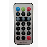 CR Compact Cyan 150mW Laser Disco Light Party Set 400W Smoke Machine 1L Liquid