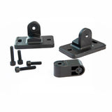 E-Lektron TRM45B 100V Mixer Amplifier Speaker Set with PA-TRON45 and 6 Black Weatherproof ELA speakers