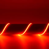 Lyyt 5M COB Seamless LED Strip Light 24V 840LEDs/m 4200LEDs Strip Decoration Lights 40 key IR APP Controller with Power supply