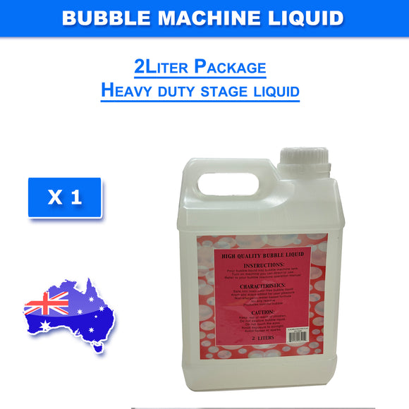 DL 2 Litre HEAVY DUTY MIST Bubble Machine Juice Liquid Fluid Solution