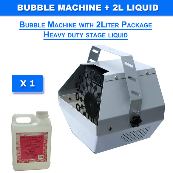 E-lektron B600 Bubble Machine For Parties Wedding DJ's Kids or Shows 2L Liquid