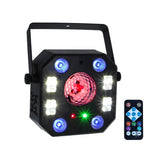 CR-Lite Penta Flash 5-in-1 DJ Disco LED Laser Strobe Effect Light for Parties