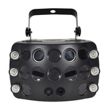 CR-Lite Butterfly 3-in-1 LED Laser DJ Disco Effect Light for Party and Stage