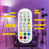 Modern Home Decoration Corner Floor Lamp RGB Dream LED 120cm Tall Smart APP and Remote Control Music Sync RGB Color Changing Lamp for Living Room Bedroom Gaming Room Lights
