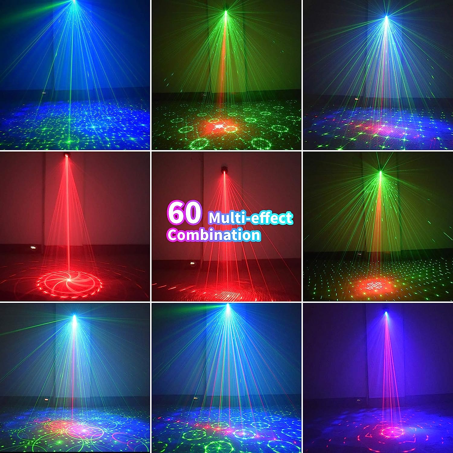 Gants laser RGB Multi-ligne 4 têtes Disco Laser Dj Beam Stage Light pour  Finger Dancing Show Halloween Party Rave Nightclub Club