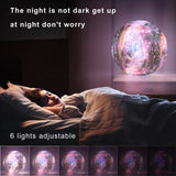 CR Lite 20 cm Large Galaxy Night Light with Touch and Remote Control 16 Colors as Cool Lamp Gift for Boys or Girls