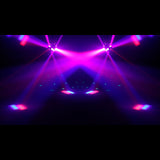 Janus dual-head moving light RGBW beam effect
