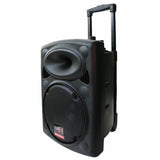 E-lektron EL25-M 10" Inch Karaoke Portable Speaker PA Sound System Battery Bluetooth Wireless Microphone