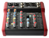 E-lektron A28 DSP FX Studio Audio Mixer 6-Channel with Bluetooth USB Play Audio interface