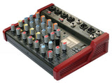E-lektron A48 DSP FX Studio Audio Mixer 8-Channel  with Bluetooth USB Play Audio interface