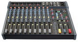 E-lektron C848 DSP effects Studio Audio Mixer 16-Channel with Bluetooth USB Play Audio interface