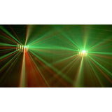 CR Lite 2-in-1 Razor Sound Activated LED Derby Effect Light with white Strobe