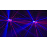 CR Lite 2-in-1 Razor Sound Activated LED Derby Effect Light with white Strobe