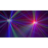 CR Lite 2-in-1 Razor Sound Activated LED Derby Effect Light with white Strobe