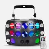 CR-Lite Butterfly 3-in-1 LED Laser DJ Disco Effect Light for Party and Stage