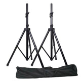 E-Lektron 2X15" inch 1800W Bluetooth Portable+Active Loud Speaker Set Sound System with 2 Microphones and Stands