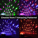 CR Lite Lighting Pak 1 Disco Star Ball mixing Powerful LED Effect Light w 400W Smoke Machine Liquid