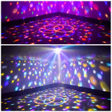 CR Lite Lighting Pak 1 Disco Star Ball mixing Powerful LED Effect Light w 400W Smoke Machine Liquid