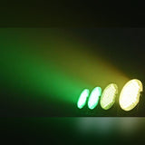 CR Lite Ziro Par Q60 120W LED Par Can 60x RGBW 4-in-1 DMX512 Stage Wash Light Strobe Sound Active DJ Party Venue