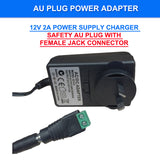 AC240V to DC 12V 2A Power Supply Adapter Charger Converter AU Plug 5.5mm * 2.1mm
