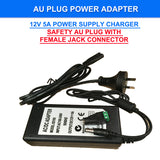 Australia Plug 240V AC to DC 12V 5A 60W Power Supply Charger Adaptor Transformer LED Strip Adaptor