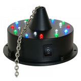 8 inch mirror ball with R G B LED Motor Operate with 3X AA Battery sound active