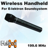 E-Lektron EL-M199.6 VHF Handheld Microphone for PA Portable Sound system