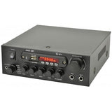 E-Lektron 6.5" inch HiFi Digital Stereo Amplifier Wall Speaker Set BT SD FM Class D 120W