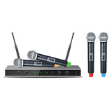 E-Lektron IU-4011 Digital UHF 4x Handheld Wireless Microphones System AU Stand Frequency Set