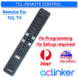 ACLINKER TCL RC802N Remote Control Replacement for TCL TV C2 Series 65C2US 75C2US 43P20US
