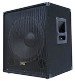 E-Lektron Trinity12 2200W Bluetooth Sound System with 2X12" inch Active Speakers 15" Active Subwoofer Stands for Event DJ Party Disco Night