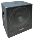 E-Lektron Quad Q308 3600W Pro Audio Set with 2X12" inch Active Speakers 2X18" Subwoofer and Stand for Event DJ Party Disco Night