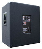 E-Lektron Quad 552 2800W Pro Audio Set with 2X12" inch Active Speakers 2X15" Subwoofer and Stand for Event DJ Party Disco Night