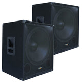 E-Lektron SUB-Q38A 2X15-inch Active Power PA 1200W Subwoofer for DJ Party Club