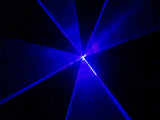 CR Compact Blue 500mW Laser Disco Light Party Set 400W Smoke Machine 1L Liquid