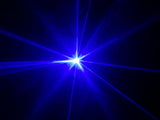 CR Compact Blue 500mW Laser Disco Light Party Set 400W Smoke Machine 1L Liquid