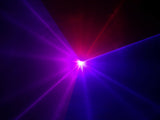CR Compact Pink 250mW Laser Disco Light Party Set 400W Smoke Machine 1L Liquid