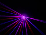 CR Compact Pink 250mW Laser Disco Light Party Set 400W Smoke Machine 1L Liquid
