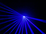 CR Compact Blue 500mW Laser Disco Light Party Set 400W Smoke Machine 1L Liquid