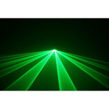 CR Compact Green 100mW Laser Disco Light Party Set 400W Smoke Machine 1L Liquid