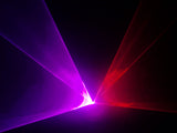 CR Compact Pink 250mW Laser Disco Light Party Set 400W Smoke Machine 1L Liquid