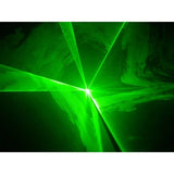 CR Compact Green 100mW Laser Disco Light Party Set 400W Smoke Machine 1L Liquid