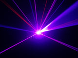 CR Compact Pink 250mW Laser Disco Light Party Set 400W Smoke Machine 1L Liquid