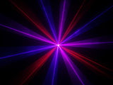 CR Compact Pink 250mW Laser Disco Light Party Set 400W Smoke Machine 1L Liquid