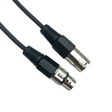 ACL XLR Cables Heavy Duty Balanced Speaker Cable Male to Female Suitable for Microphones Speaker Systems Radio Station Stage Lighting and More