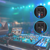 ACL Audio Speakon Cable 12 Guang AWG Patch Cords Professional DJ Speaker Cables Black Wire