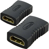 2x HDMI Female to Female Joiner Coupler Cable Adapter Extender Connector 4K HDTV