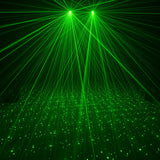 CR Dynamic Light Effect with RGBAW LED matrix, Black Light, Red Greed laser & Strobe