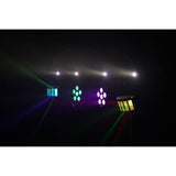 CR Lite Mix Party Bar Pro Giga Derby Par can UV Strobe RG Laser Wireless footswitch Controller Stand and Carry bag